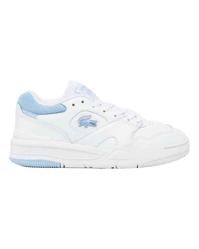 Lacoste Lineshot" Sneaker für Damen, Leder (Weiß/Blau Weiß