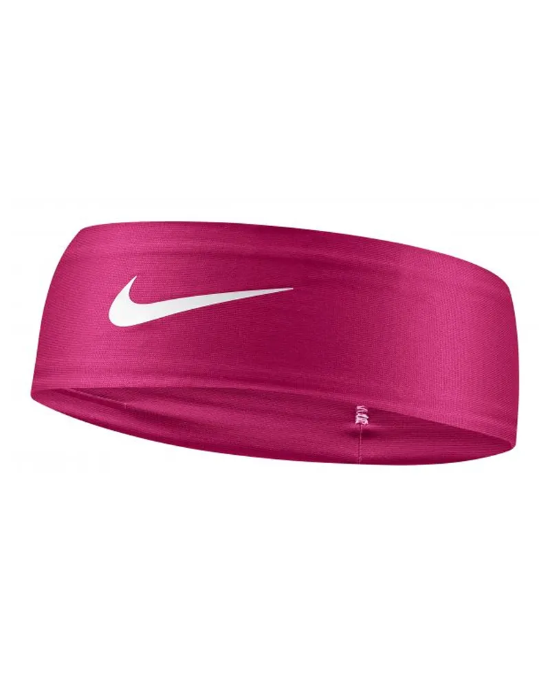 Nike Stirnband, Dri-FIT (Lebhaftes Rosa/Weiß Rosa