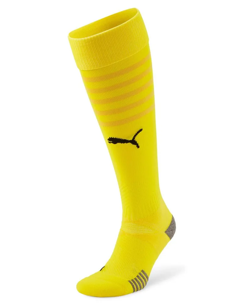 Puma Team Final Gelbe Fußballsocken Gelb