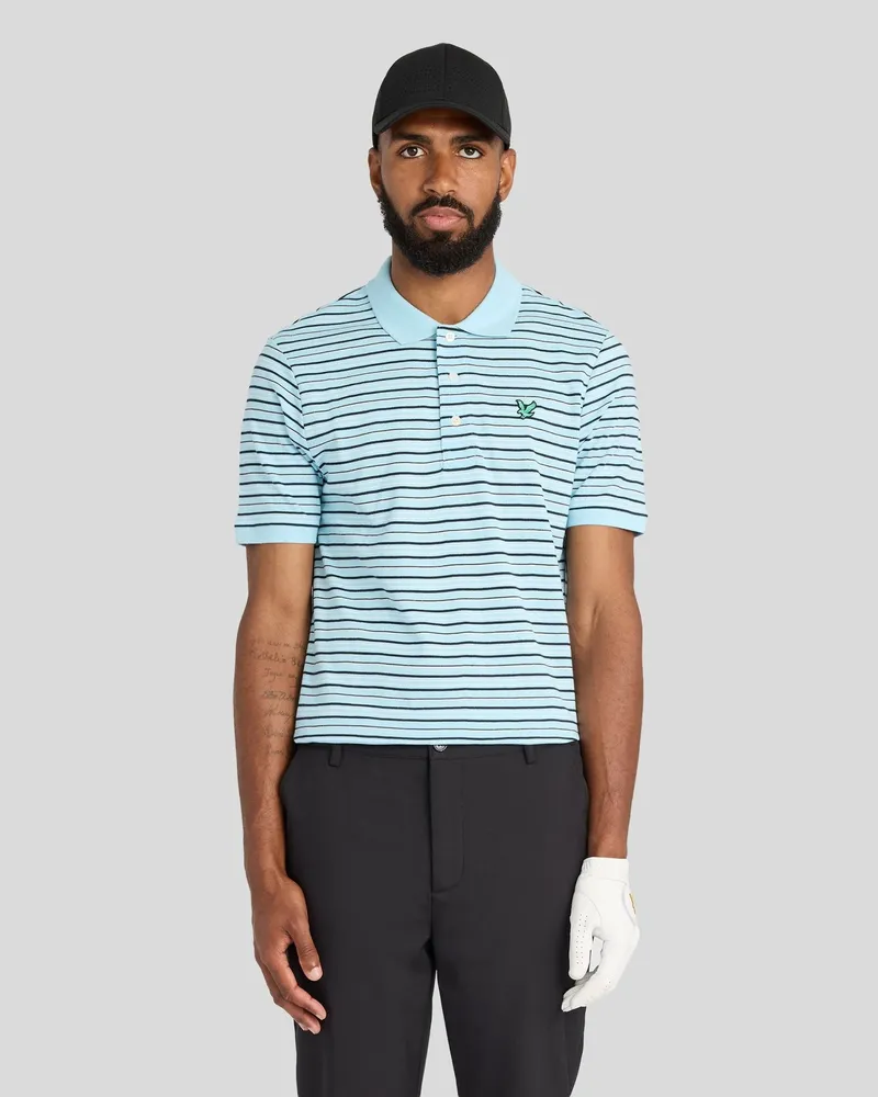 Lyle & Scott Golf-Poloshirt mit Streifen Mehrfarbig