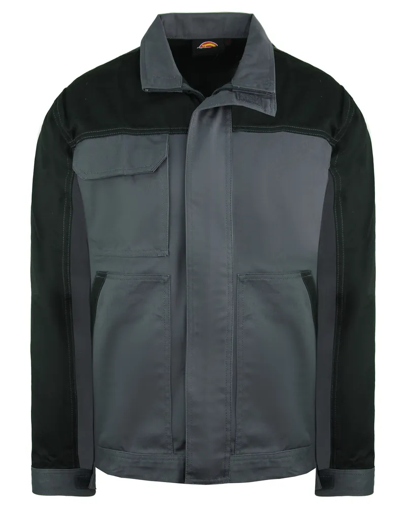 Dickies Zwei -Ton -Herren grau/schwarzer Alltagsjacke Grau