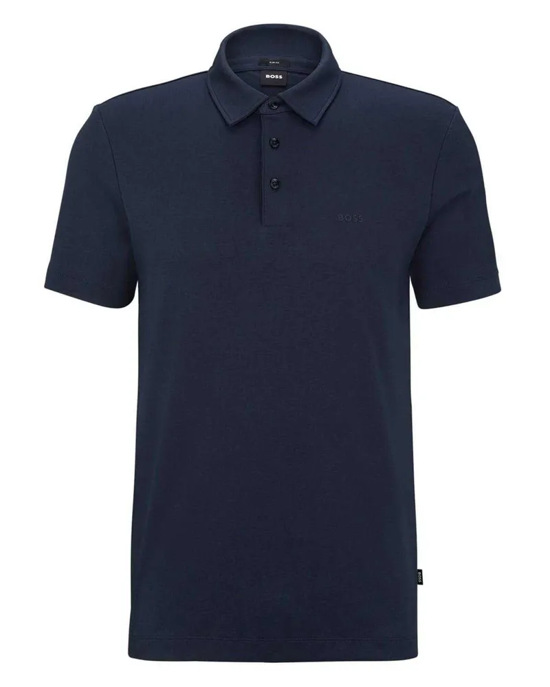HUGO BOSS Poloshirt für Herren, Schmal (Dunkelblau Blau