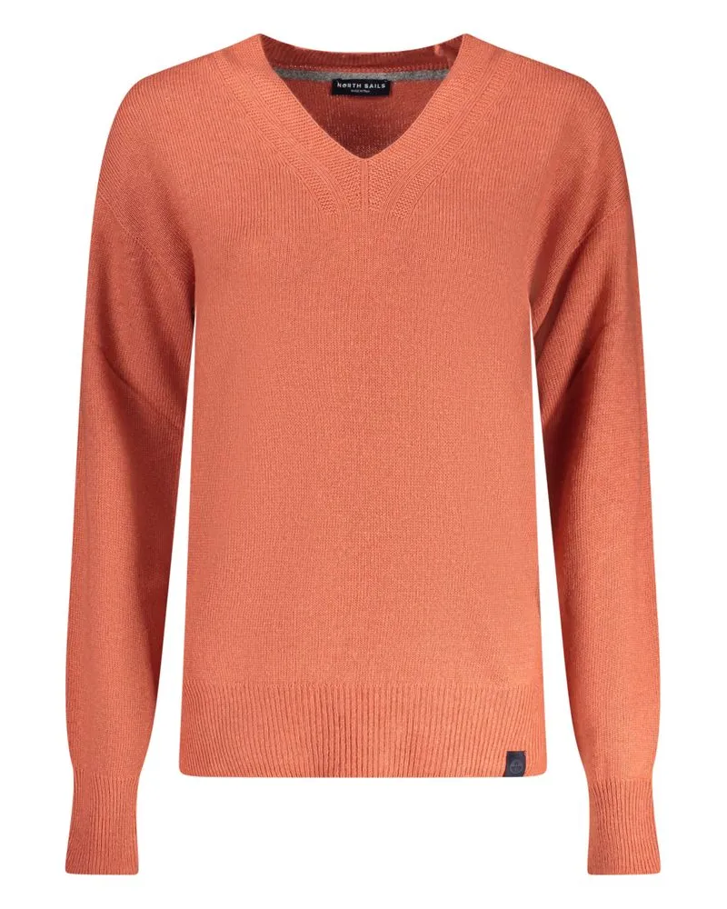 North Sails Rosso Poliammid Frauenpullover Rot