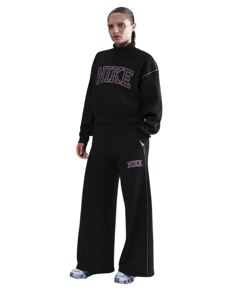 Nike Trainingshose für Damen (Schwarz/Pink Schwarz