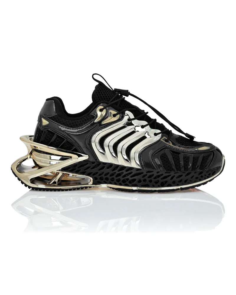 Philipp Plein Runner Sneaker The Thunder Stroke Gen.x.2 Schwarz