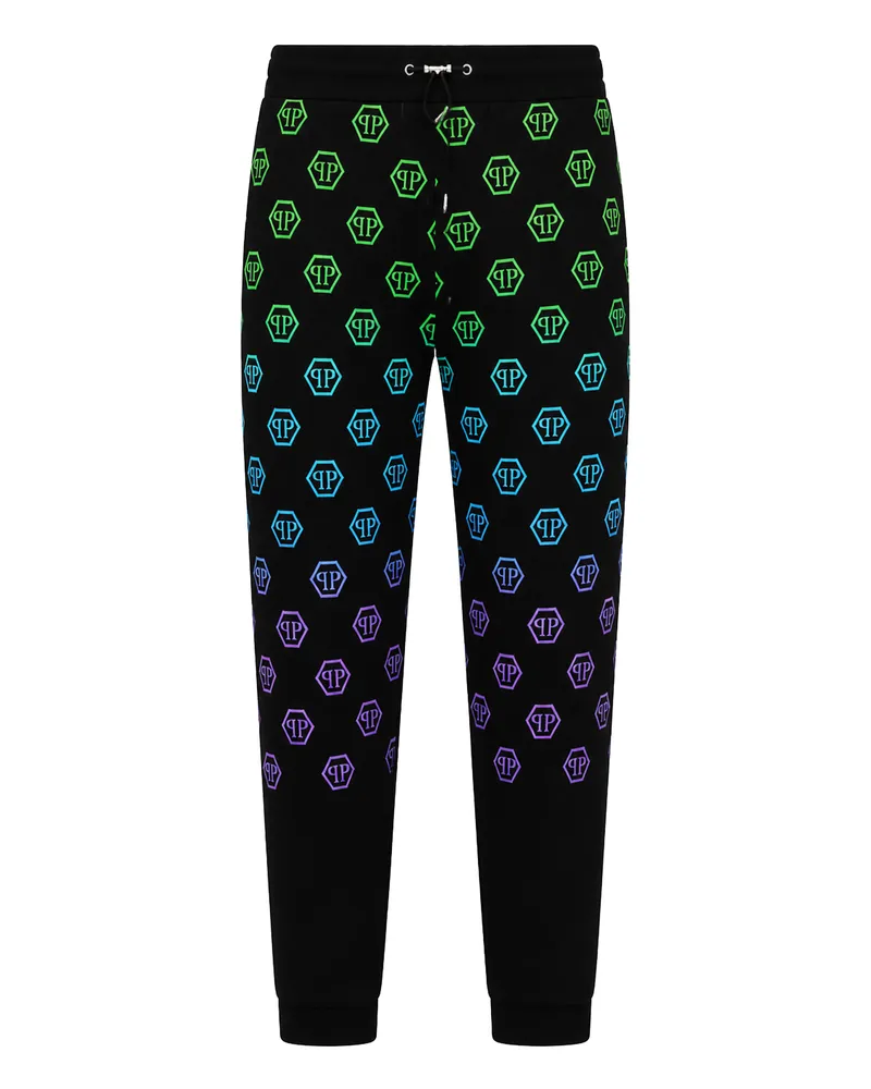 Philipp Plein Jogginghose Monogram Schwarz