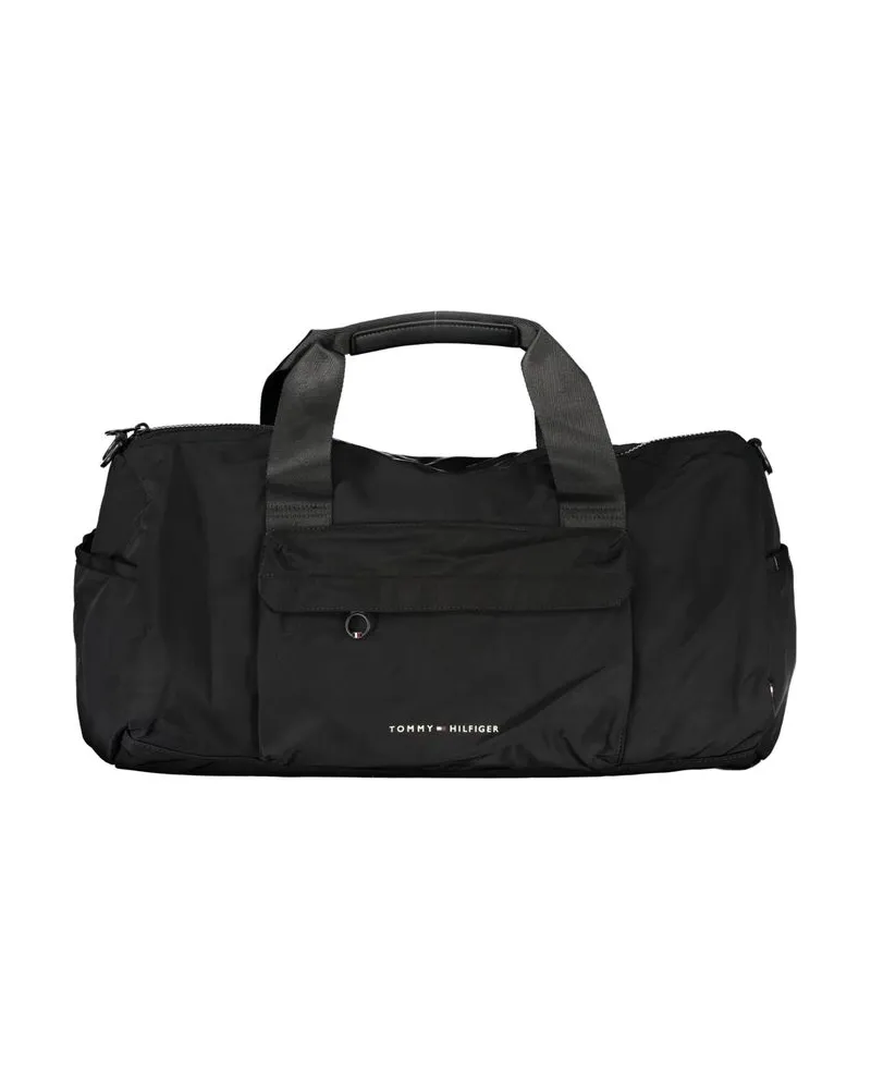 Tommy Hilfiger Polyester-Handtasche - Schwarz Schwarz