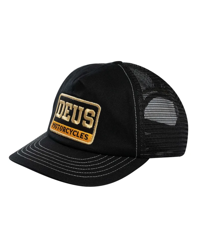 Deus Ex Machina Malden Trucker Cap, Schwarz Schwarz