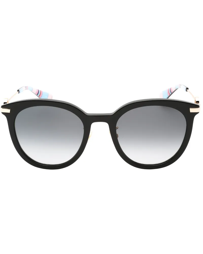 Kate Spade Keesey/G/S dunkelgraue SF-Linsen-schwarze Sonnenbrille Schwarz