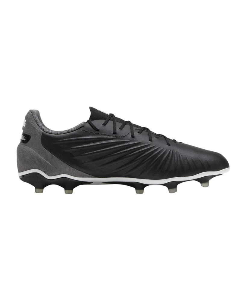 Puma King Match" Fußballschuhe mit festem Boden für Herren (Schwarz/Weiß Schwarz