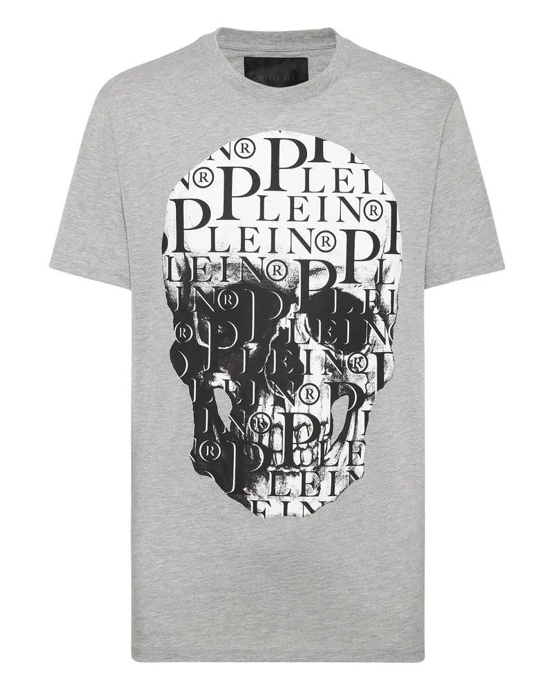 Philipp Plein T-Shirt Skull Weiß