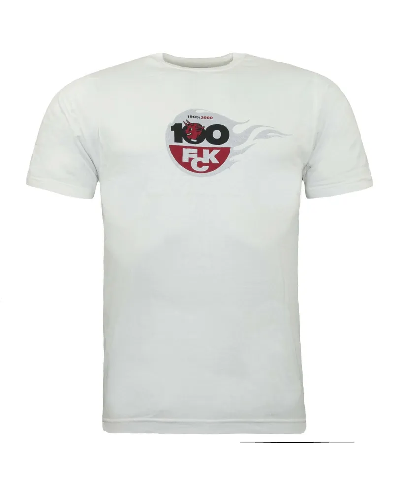 Nike Team Sports FC KAISERSLAUTERN Home White Herren T-Shirt 164530 100 Weiß