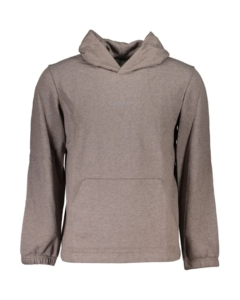 Calvin Klein Fleece-Hoodie im Relaxed Fit - Grau Grau