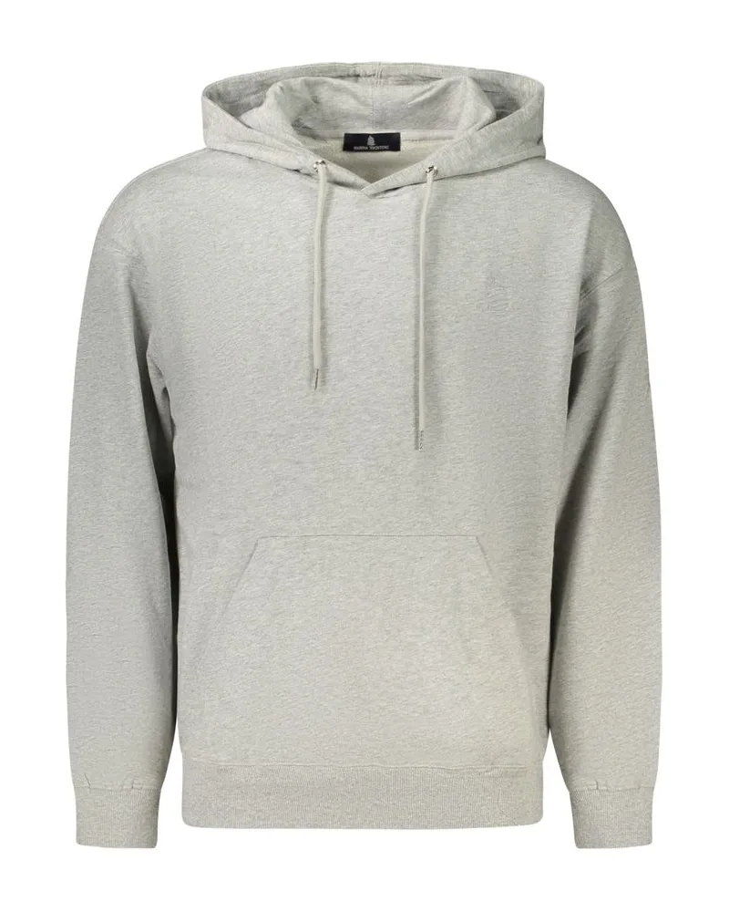 Marina Yachting Grauer Baumwoll-Herrenpullover Grau