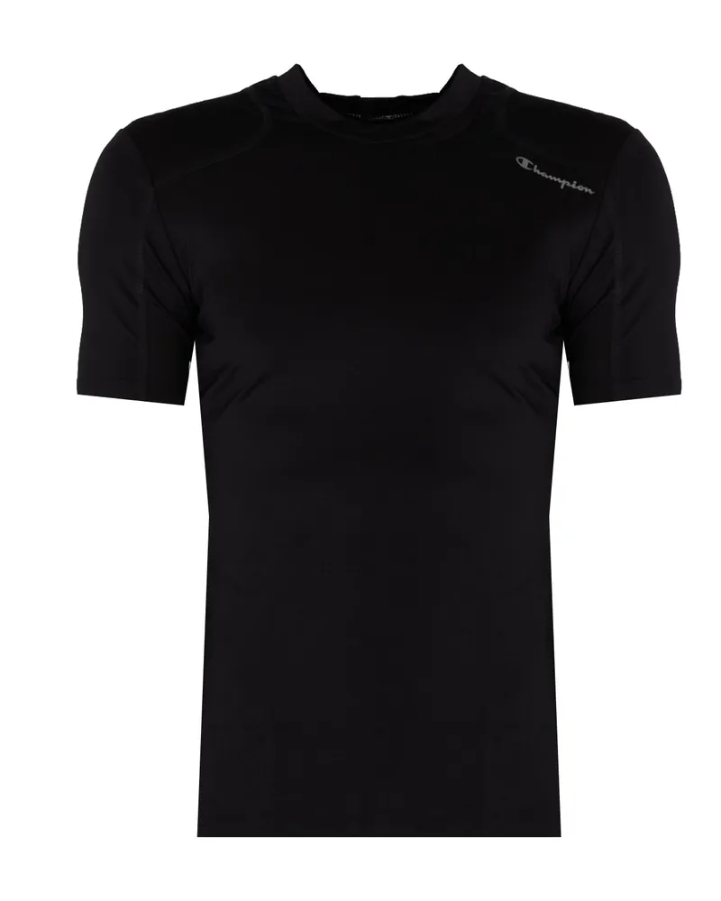 Champion T-Shirt Tech Quick-Dry Herren schwarz Schwarz