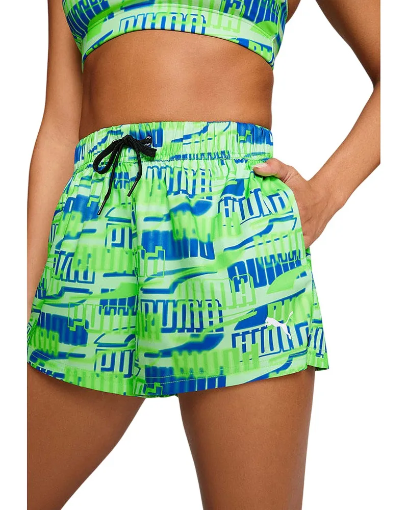 Puma Badeshorts für Damen (Grün Grün