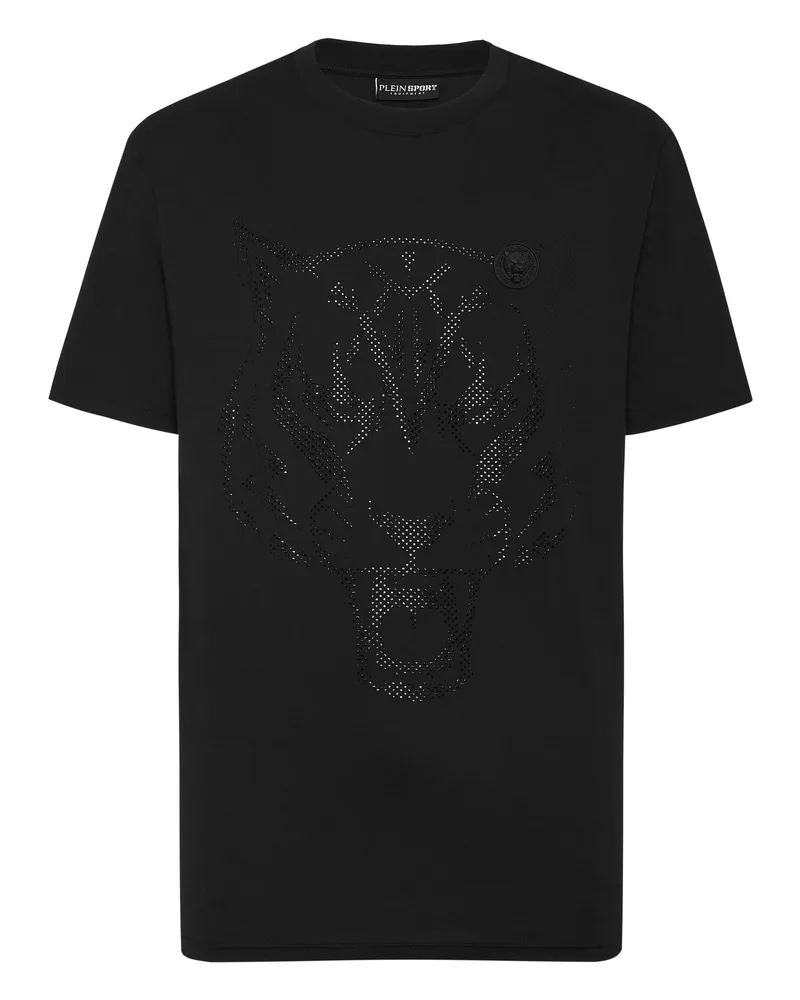 Philipp Plein T-Shirt Tiger Schwarz