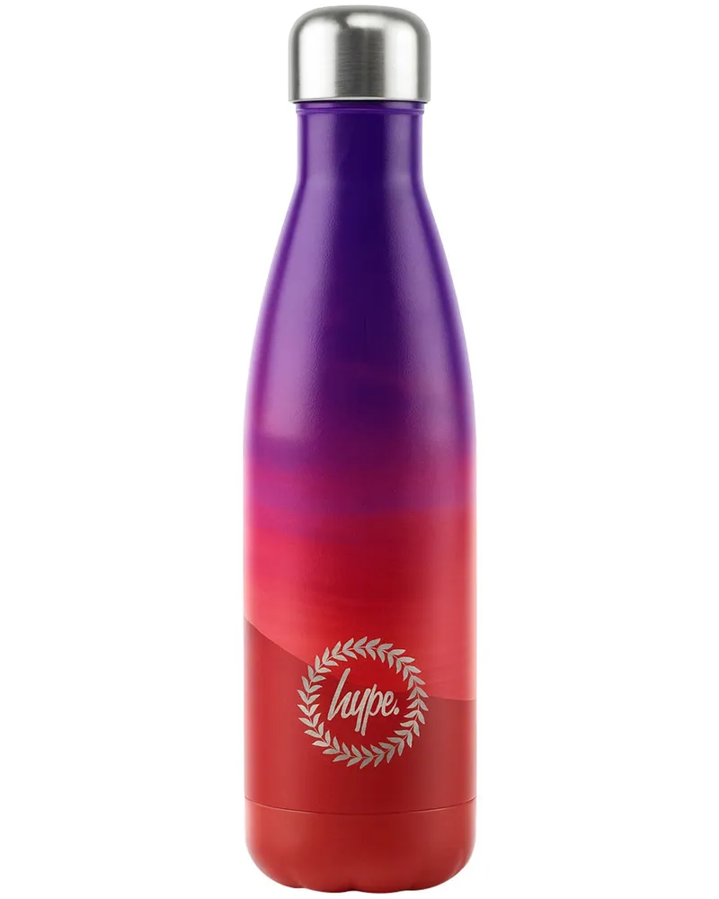 HYPE 500ml Sonnenuntergang Dünen Kinder Rot/Lila Wasserflasche Mehrfarbig