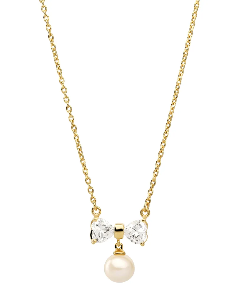 Orphelia Sparkle“ Damenkette mit Anhänger aus 925er Sterlingsilber – Gold ZK-7512 Gold