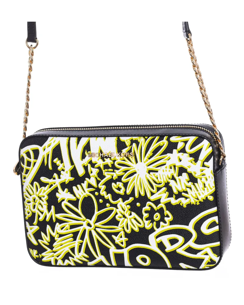Michael Kors Graffiti Crossbody Tasche 35T9GF7C3T Frau Mehrfarbig
