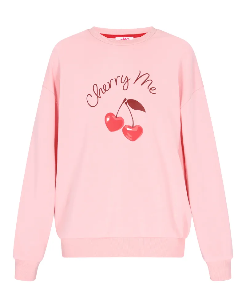 My Mo Sweatshirt mit Rundhalsausschnitt - Rosé Rosé