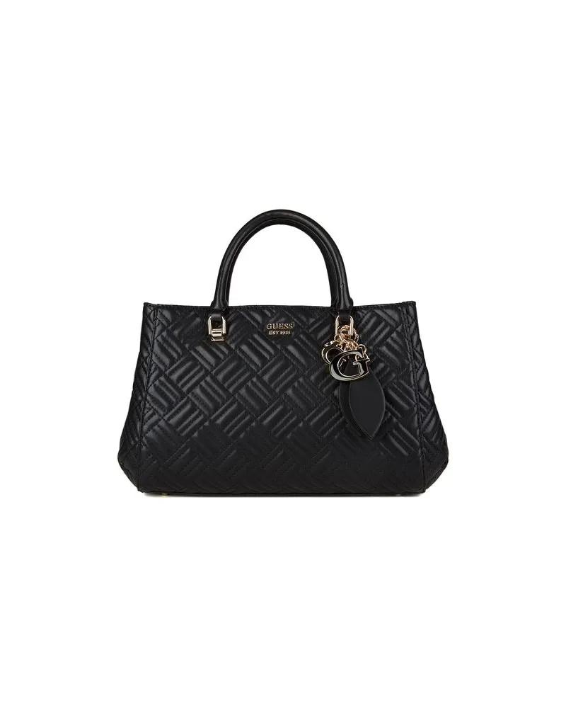 Guess Satchel-Umhängetasche - Schwarz Schwarz