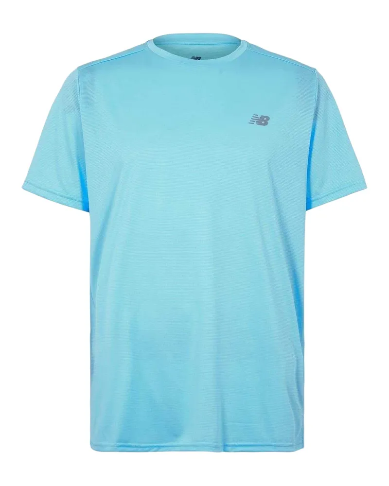New Balance T-Shirt für Herren, Regulär (Himmelblau Blau
