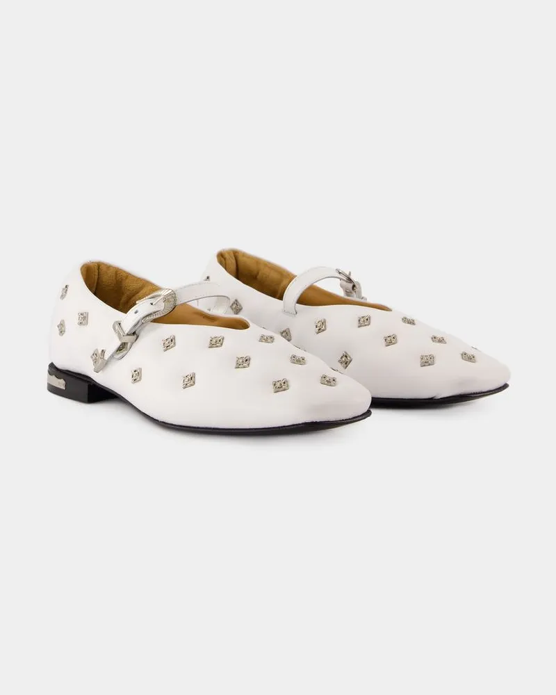 Toga Ballerinas Aj1342 -  - Leder - Weiß Weiß