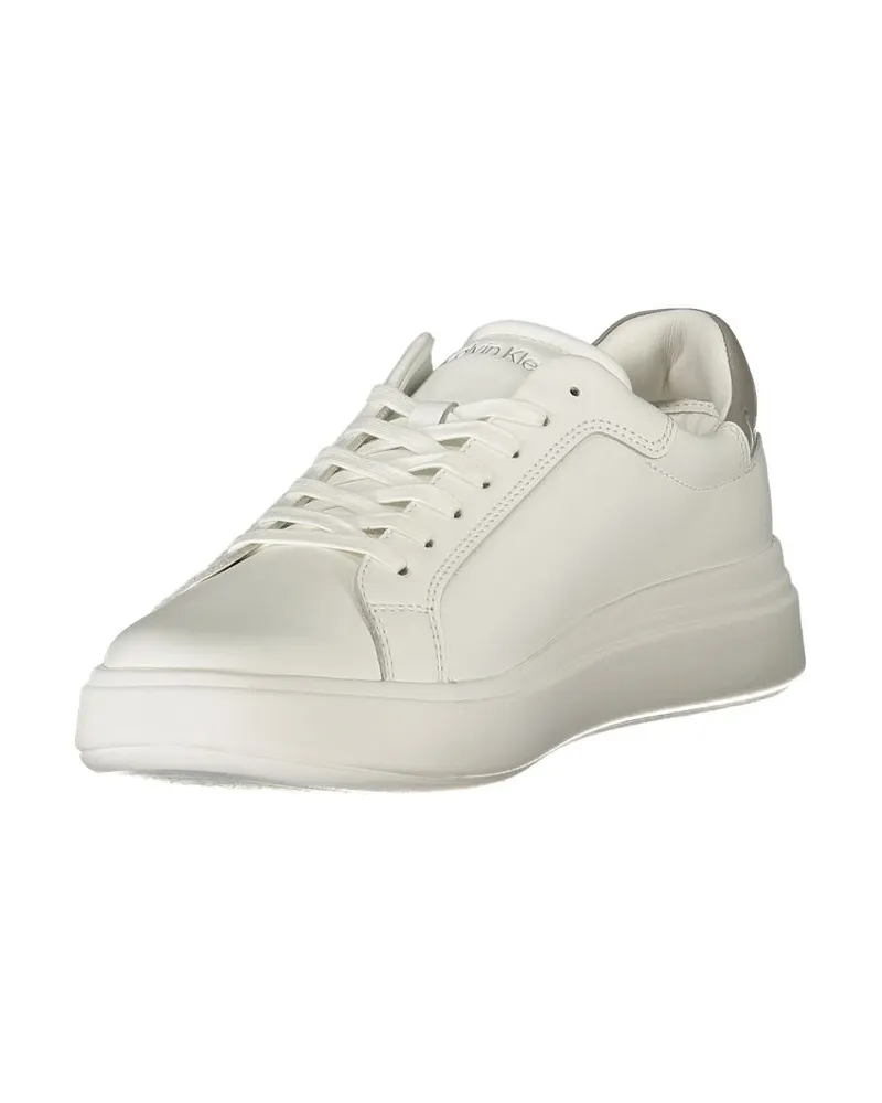 Calvin Klein Aubrey Plattform Sneaker Casual Weiß