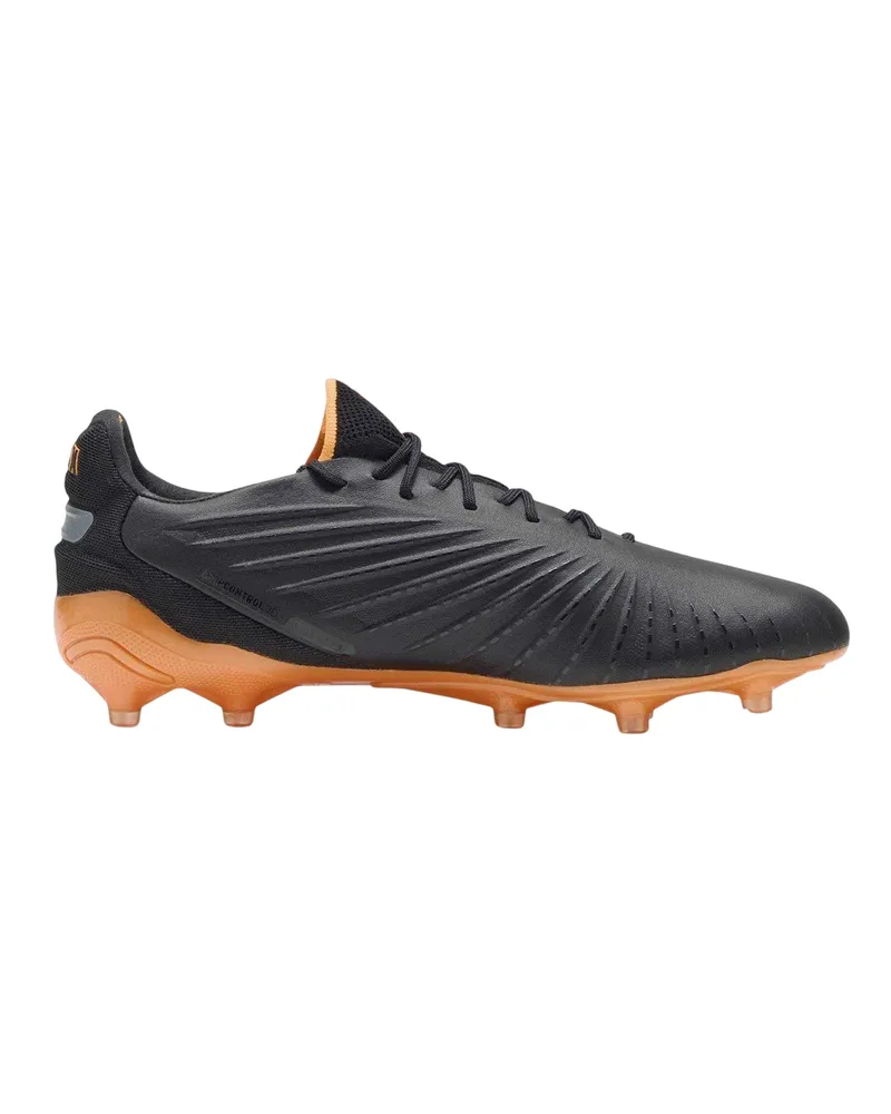 Puma King Ultimate" Fußballschuhe mit festem Boden für Herren (Schwarz/Orange Schwarz