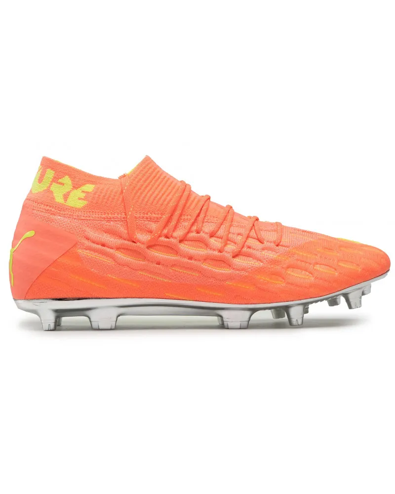 Puma Future 5.1 NetFit OSG FG/Ag Orange Synthetic Herren Football Boots 105931 01 Orange
