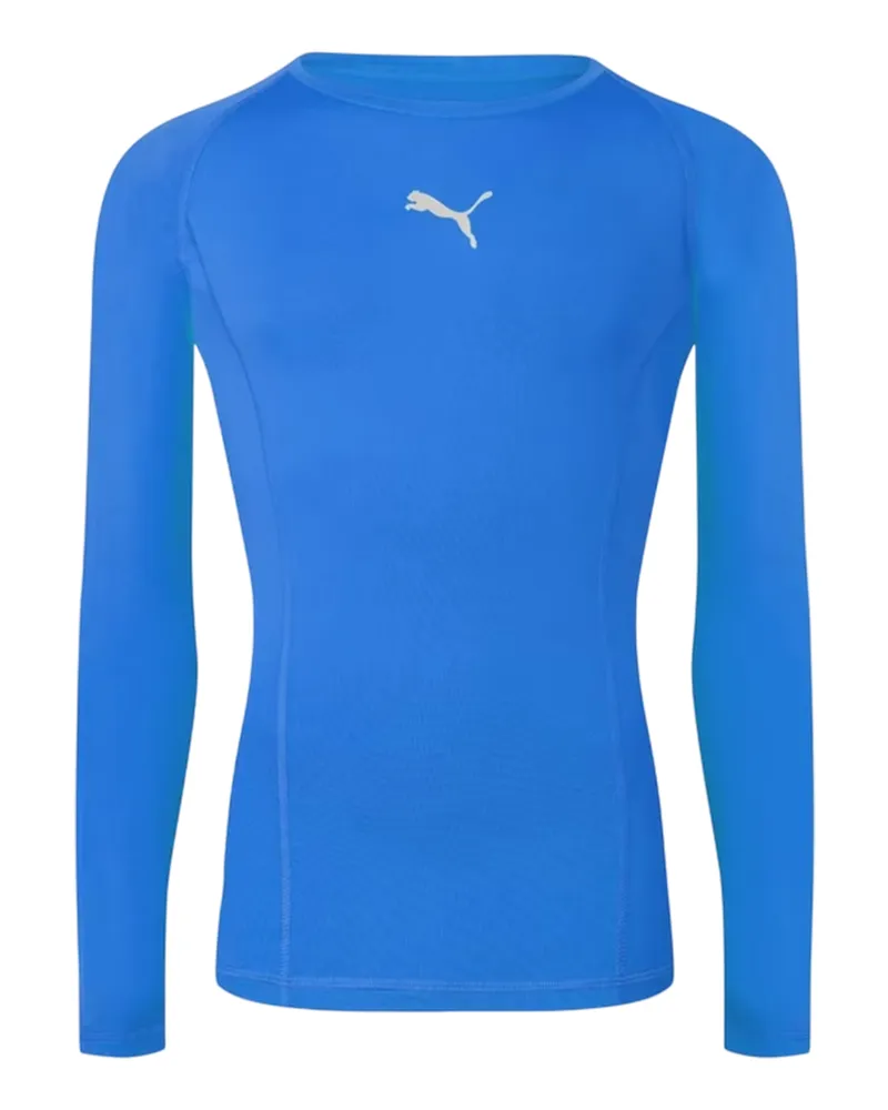 Puma Liga" T-Shirt für Herren, Langärmlig (Leuchtend Blau Blau