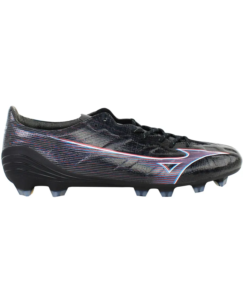 Mizuno Alpha Pro Herren Schwarze Fußballschuhe Schwarz