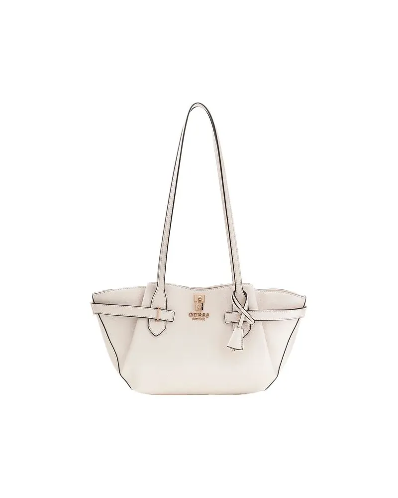 Guess Umhängetasche Off White Weiß