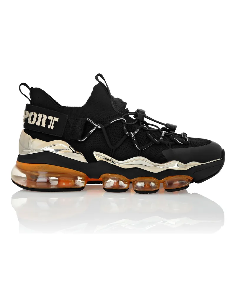 Philipp Plein Lo-Top Turnschuhe Thunder Schwarz