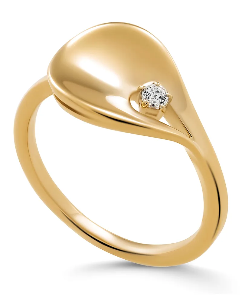 Orphelia Etoile' Damen-Ring aus 925er Sterlingsilber – Gold ZR-7524/G Gold