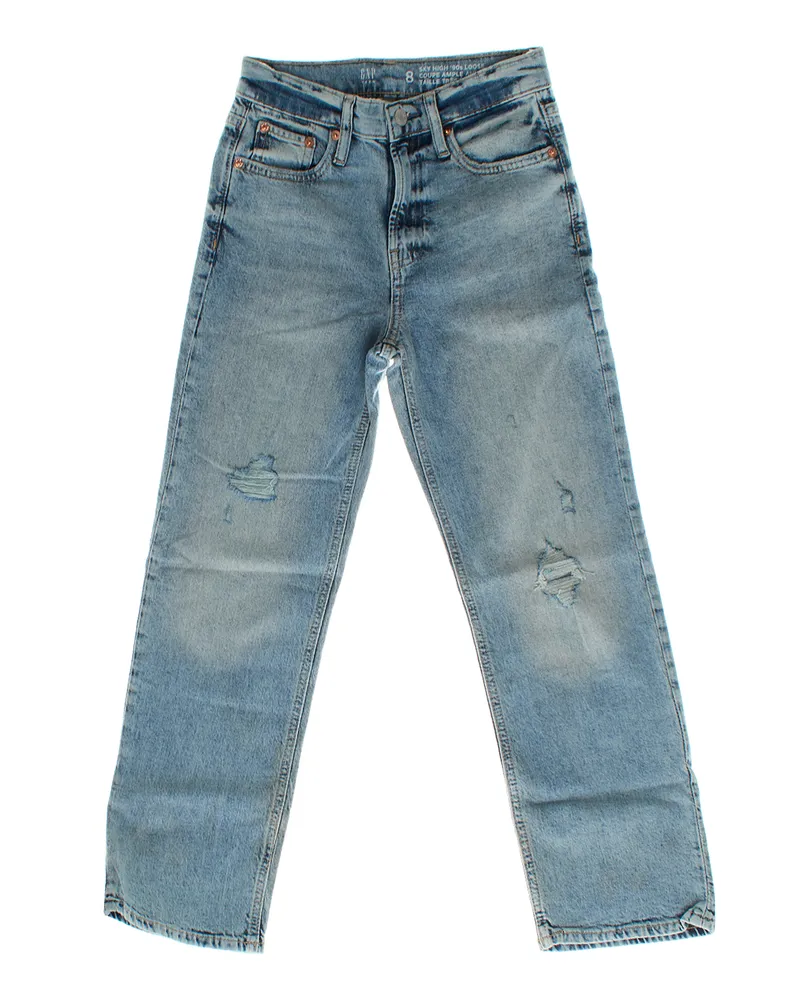GAP Retro gerade Hose 454451 Mädchen Blau