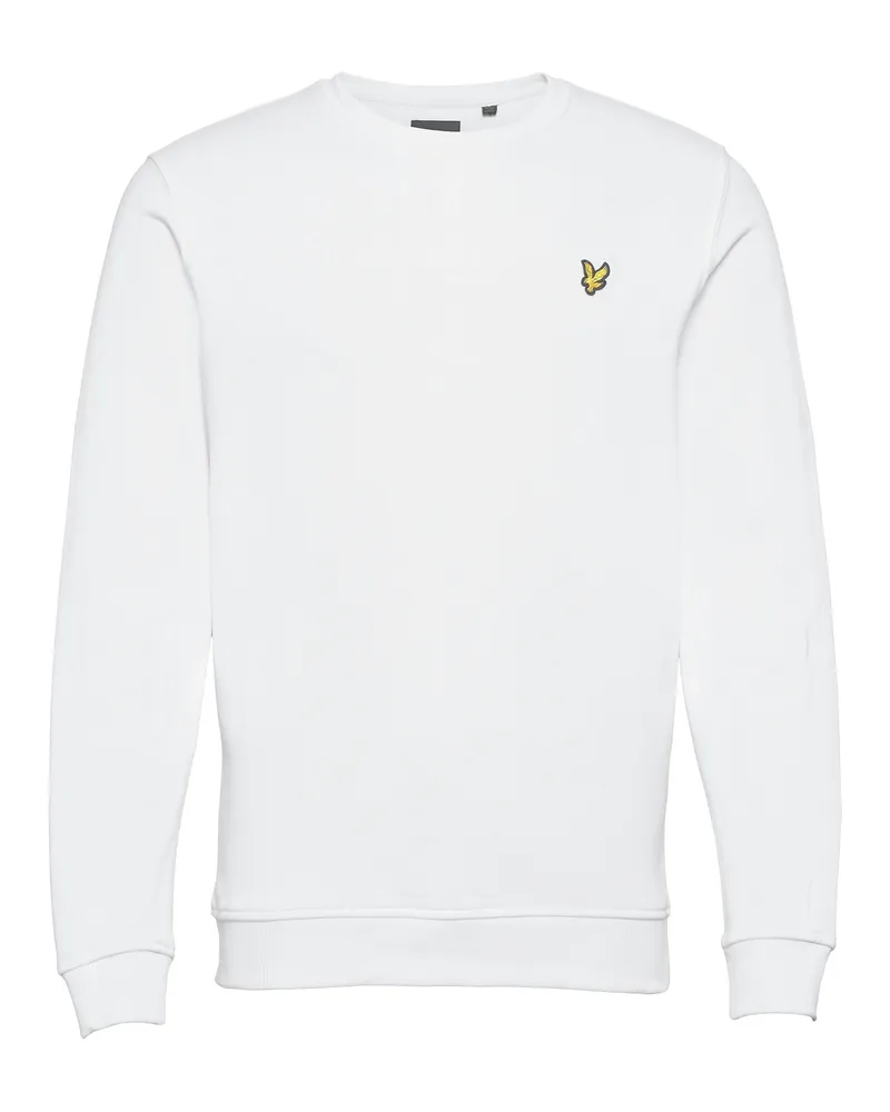 Lyle & Scott Das Sweatshirt mit Rundhalsausschnitt von  ist Teil unserer Essentials-Reihe. Es besteht aus 100 % Baumwolle und ist ein frischer Ansatz für ein unverzichtbares Kleidungsstück. Es ist in einer Reihe von Farben erhältlich und hat eine normale Passform, wobei auch Übergrößen verfügbar sind Weiß