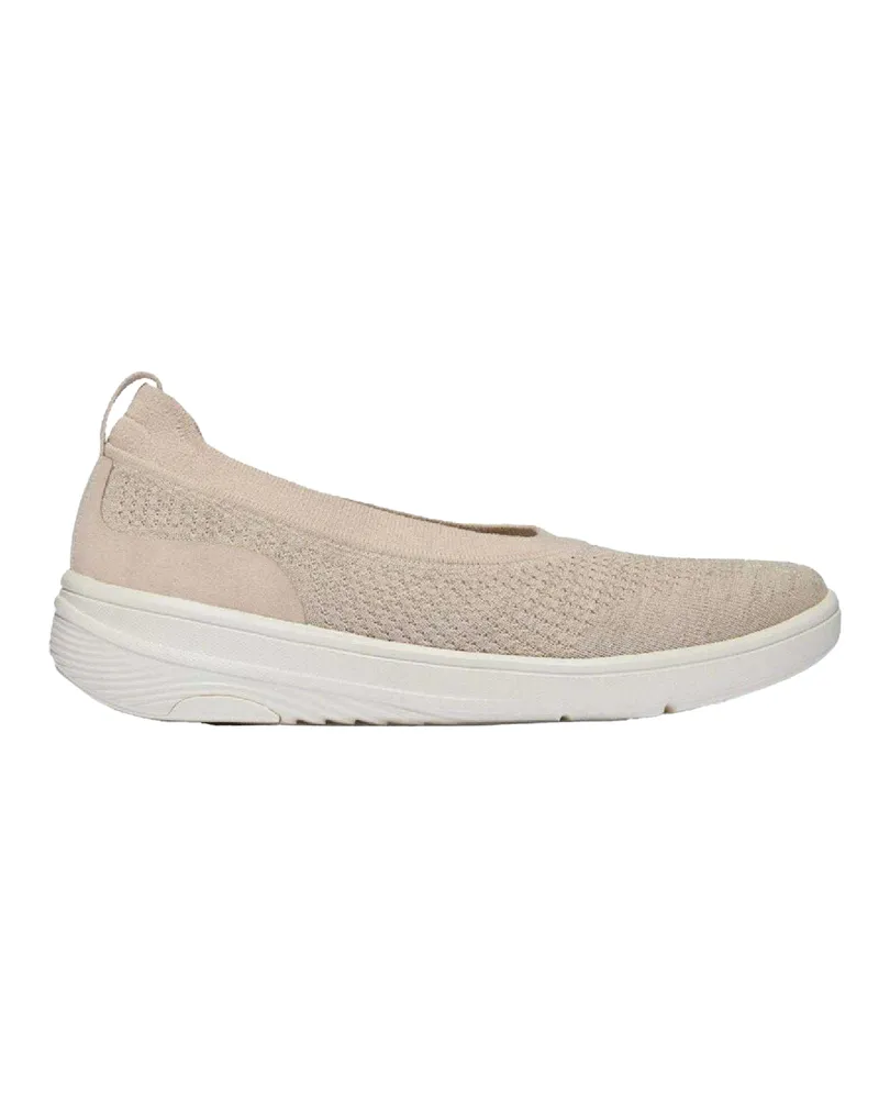 FitFlop Fit Flop - Ballerinas für Damen, Jerseyware (Beige Beige