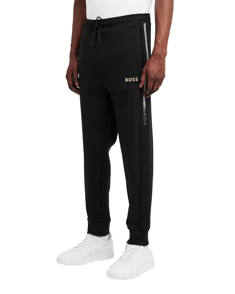 HUGO BOSS Hadiko" Jogginghosen für Herren (Schwarz Schwarz