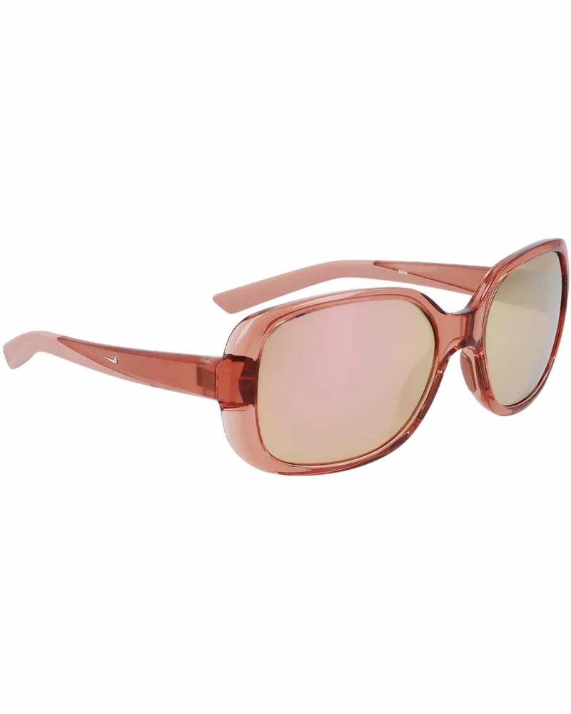 Nike Audacious" Oval-Sonnenbrille für Herren/Damen Unisex (Rosa/Roségold Rosé