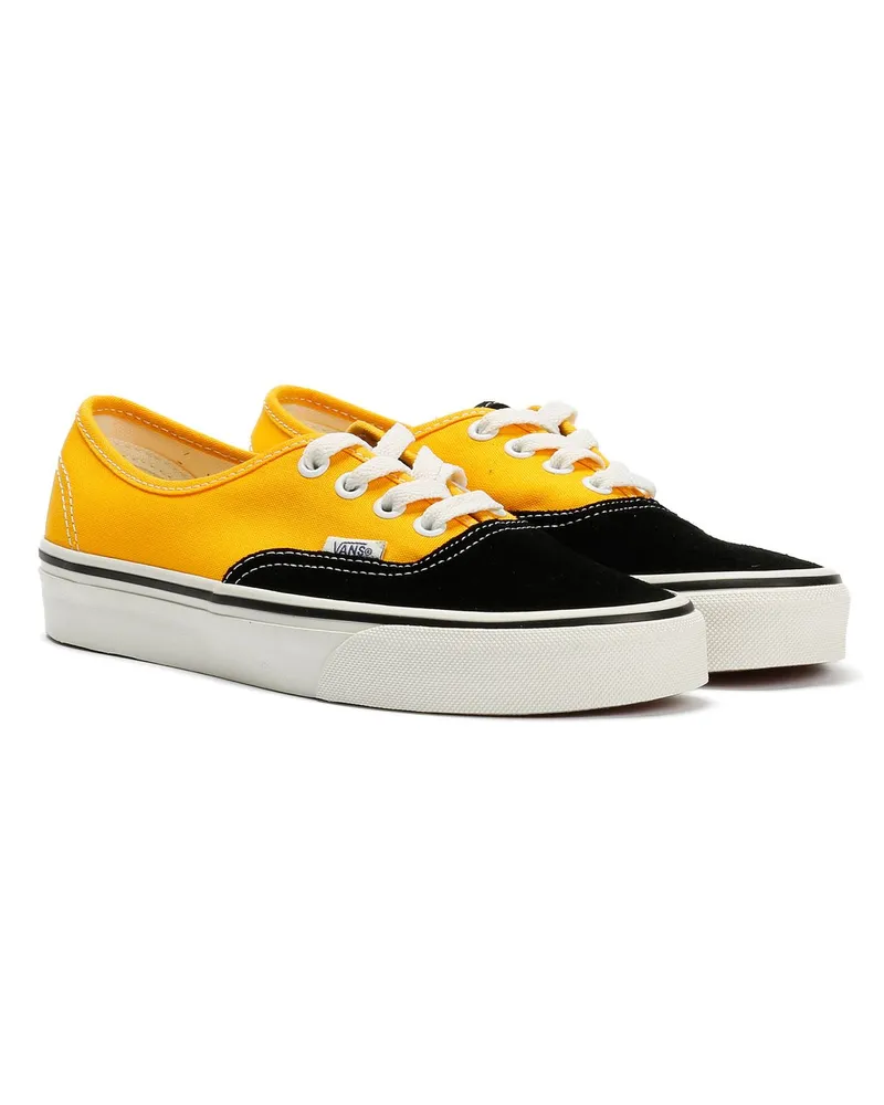 Vans Authentic Primary Multi Canvas Gelbe Turnschuhe Gelb