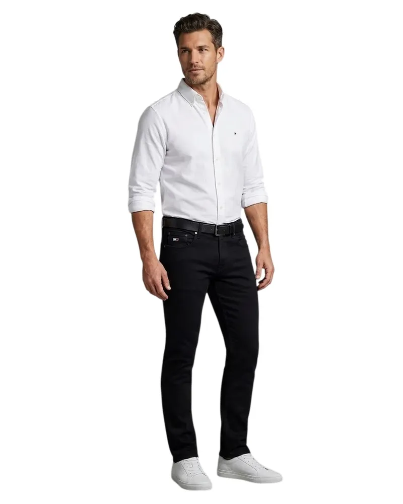 Tommy Hilfiger Jeans für Herren (Schwarz Schwarz