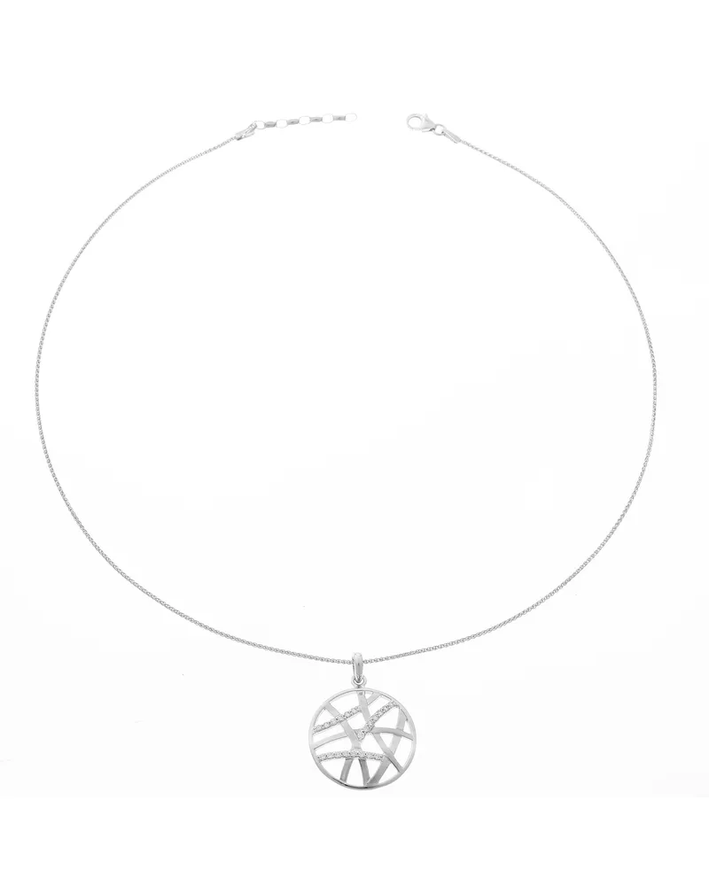 Orphelia Amabella' Damenkette mit Anhänger aus 925er Sterlingsilber – Silber ZH-7098 Silber