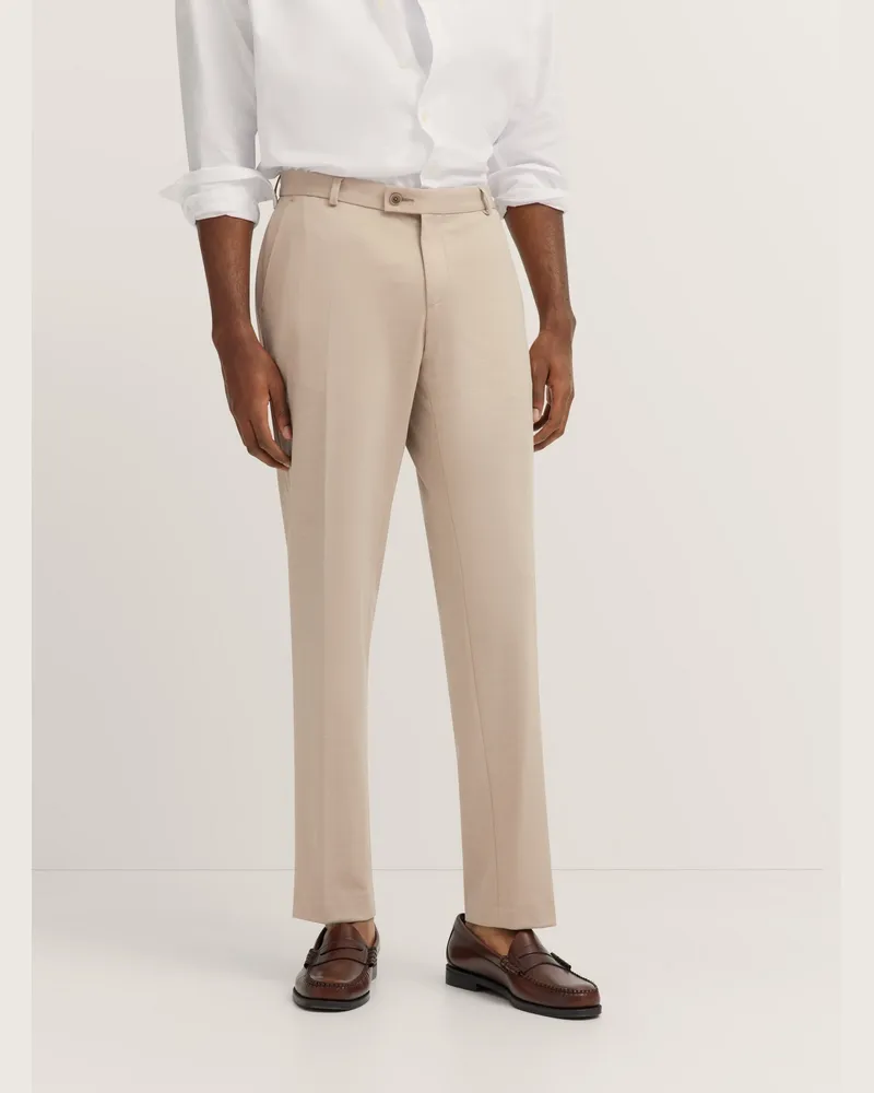 Bugatti Anzughose aus Jersey mit Stretch für Herren - Beige Beige