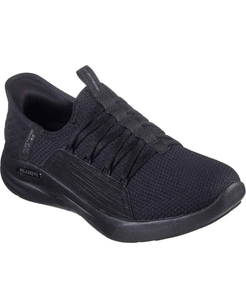 Skechers Relaxed Fit Sport Ballet Chic Textile Damen Sneaker in Schwarz Schwarz