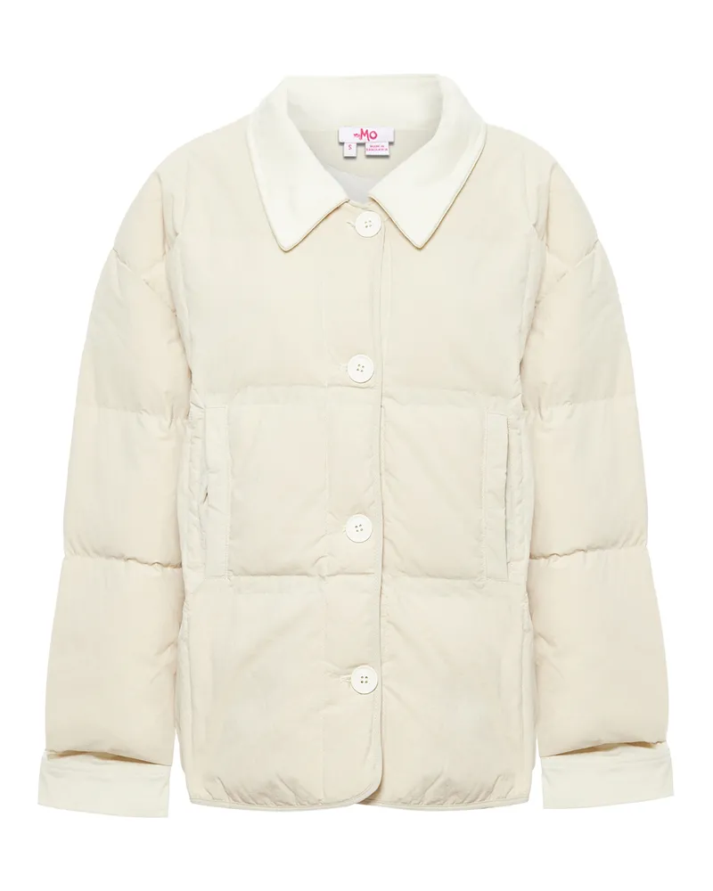My Mo Jacke Damen Wollweiß Wollweiß