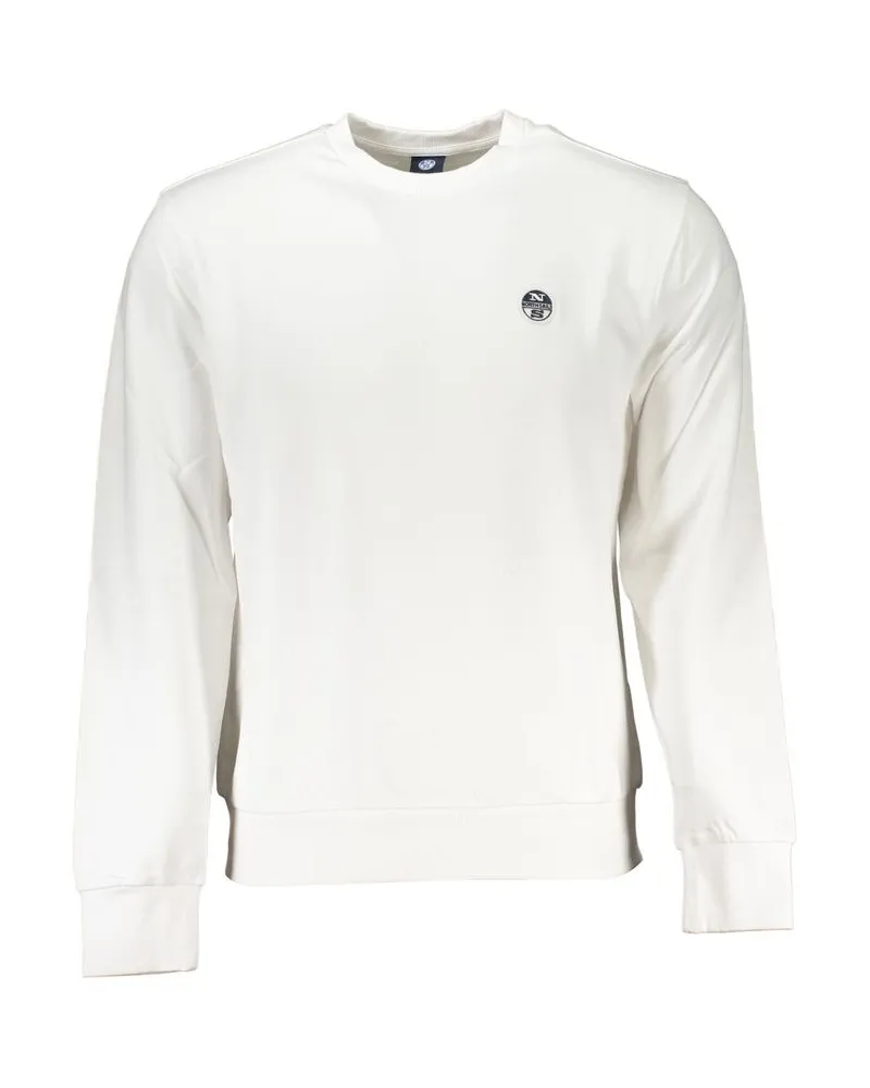 North Sails Crewneck Sweatshirt Klassischer Stil Elfenbein
