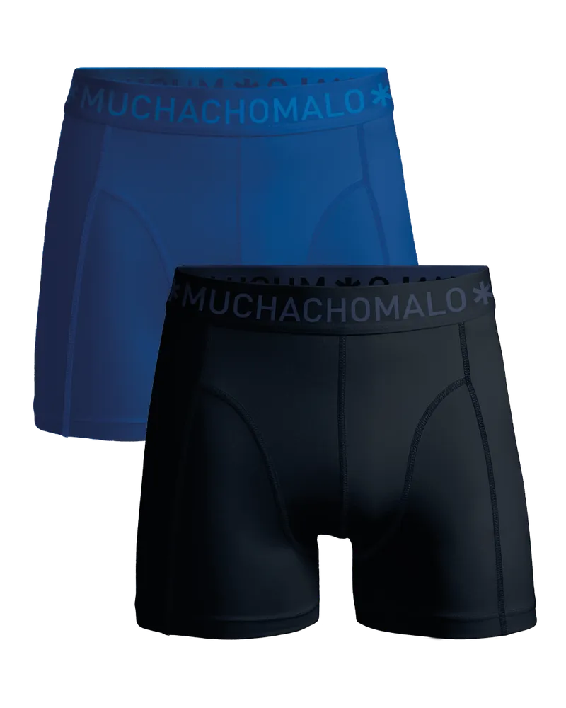 Muchachomalo Herren Boxer Shorts - 2er Pack - Herren Unterwäsche Mehrfarbig
