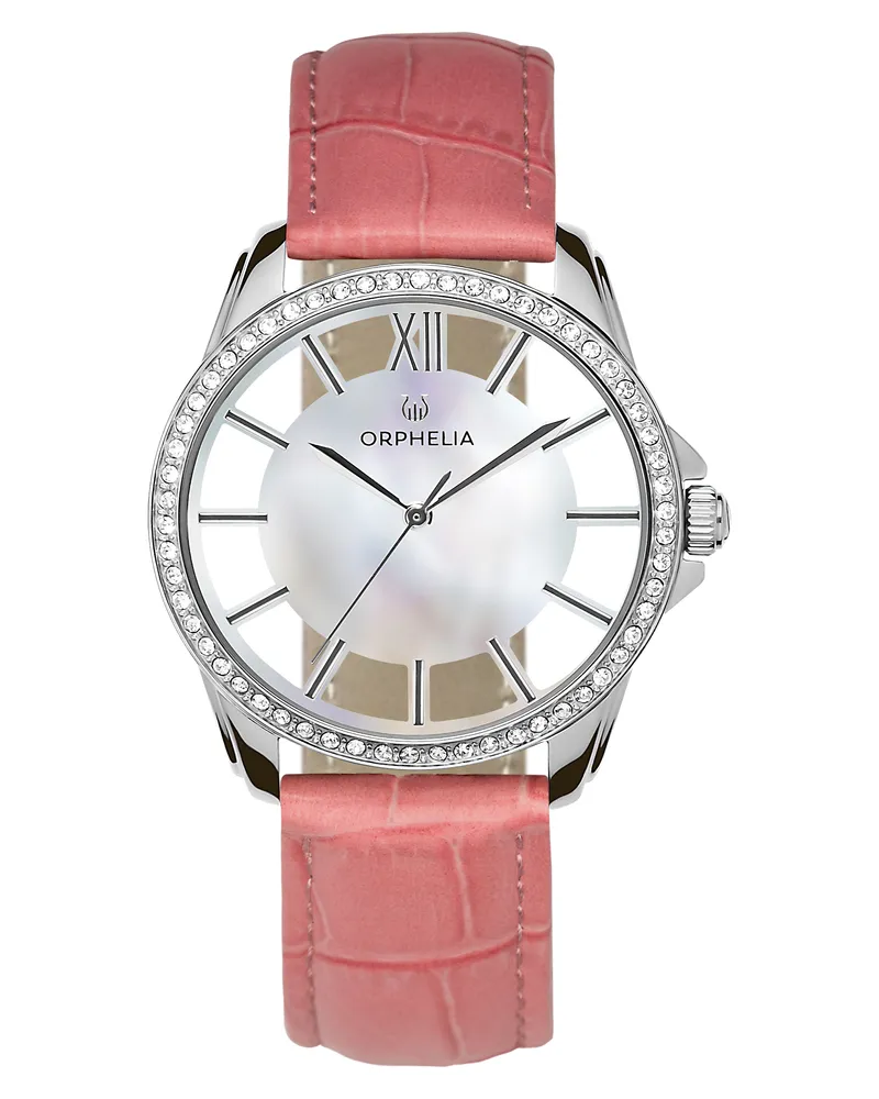 Orphelia Epoch Damen-Armbanduhr, rosa, OR11806 Rosa